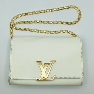 Louis Vuitton Chain Louise Clutch